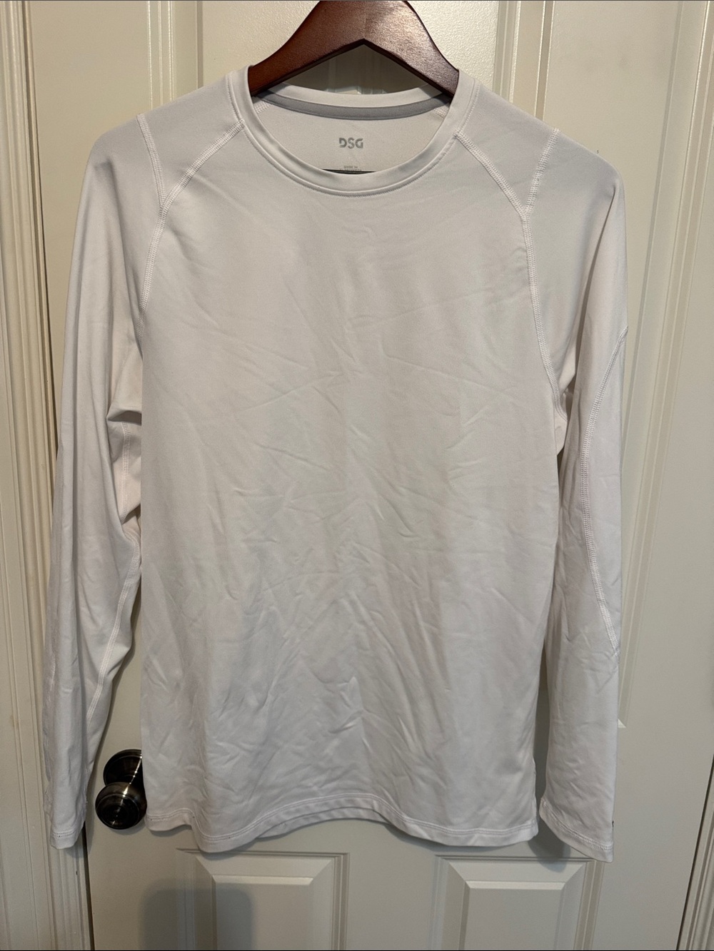 DSG Long Sleeve Performance Shirt - White